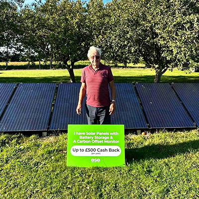 Carbon Offset Monitor Install Mr-Taylor-NR32-5LG