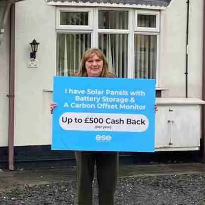 Carbon Offset Monitor Install Mrs-Preece-WV12-5RW