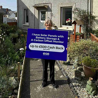 Carbon Offset Monitor Install Mrs-Stevens-SA73-2JR